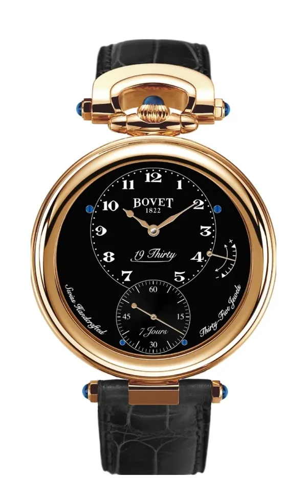 BOVET Fleurier 19Thirty NTR0029 Black Lacquered