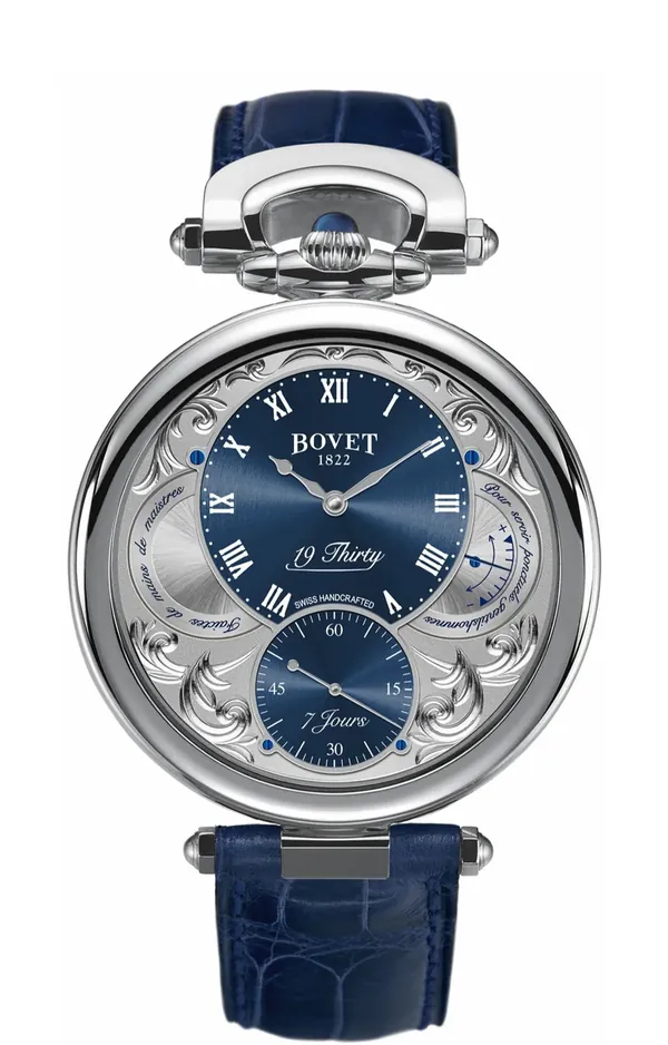 BOVET Fleurier 19Thirty NTS0015 Blue Fleurisanne