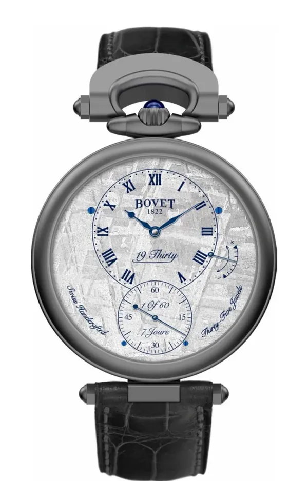 BOVET Fleurier 19Thirty NTT0006 Meteorite Dial
