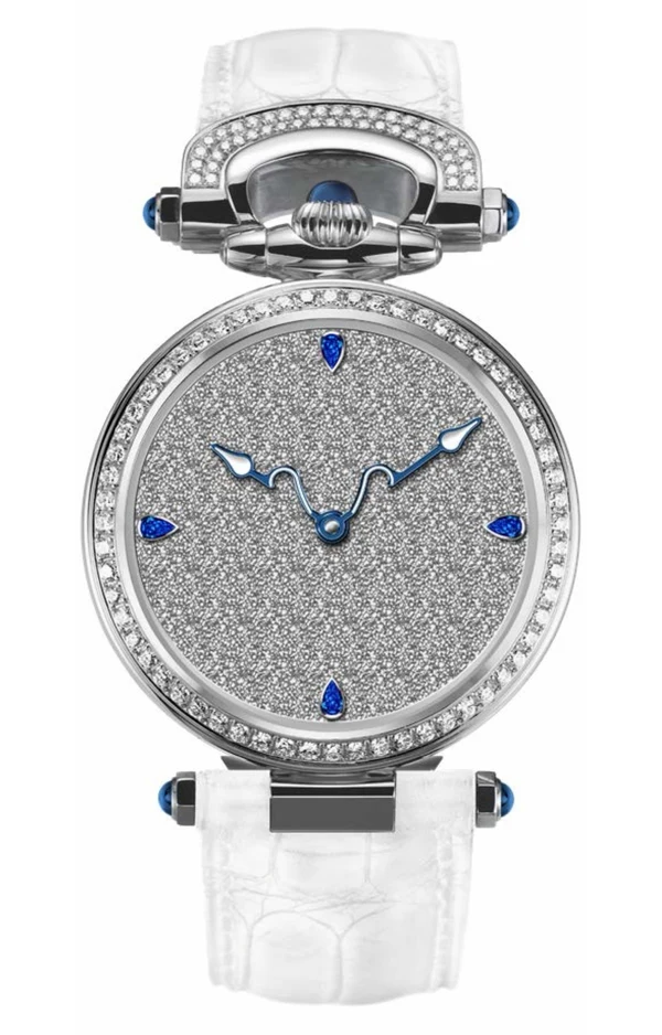 BOVET Miss Audrey AS36065 Handmade Chiseling Dial, Blue Sapphire