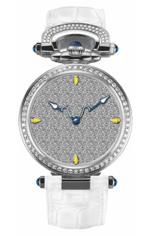 BOVET Miss Audrey AS36067 Handmade Chiseling Dial, Yellow Sapphire