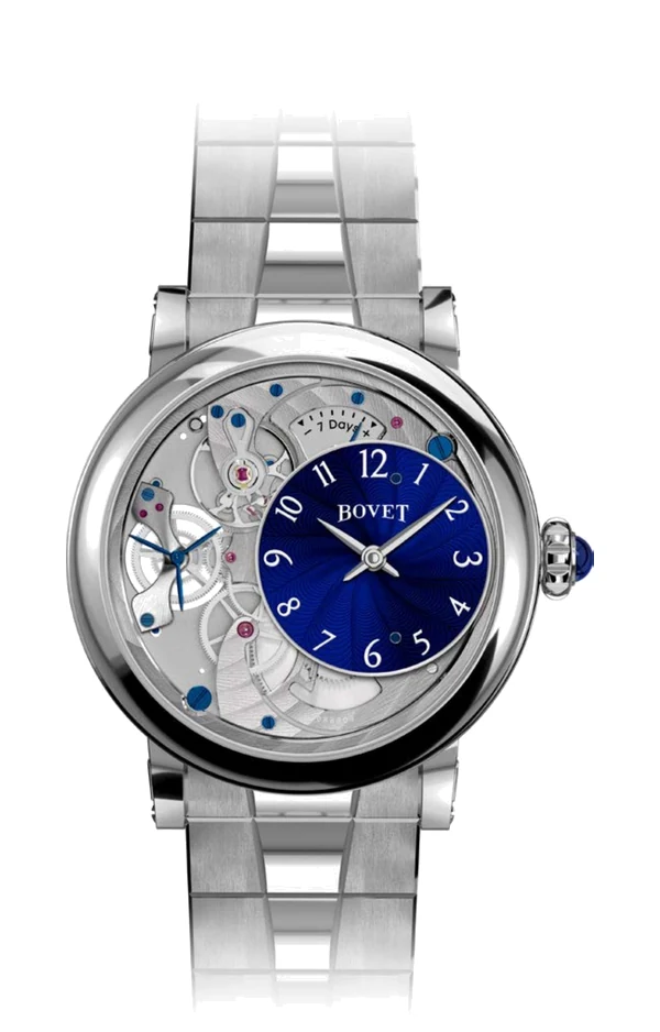 BOVET Récital 12 Titanium Blue Guilloché R12C2-0001