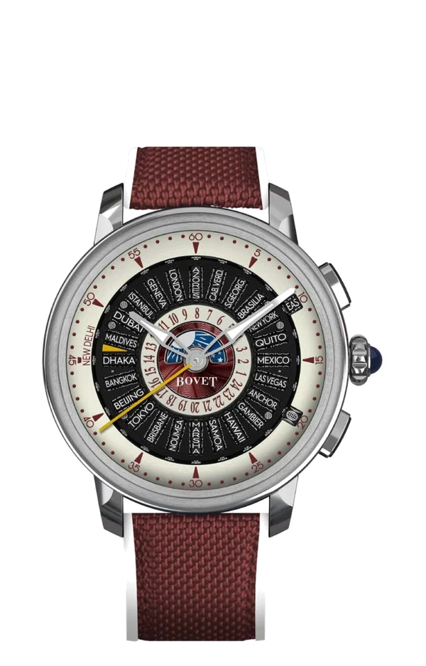 BOVET Récital 30 Titanium Tarentelle Red Lotus Guilloché R30-0027