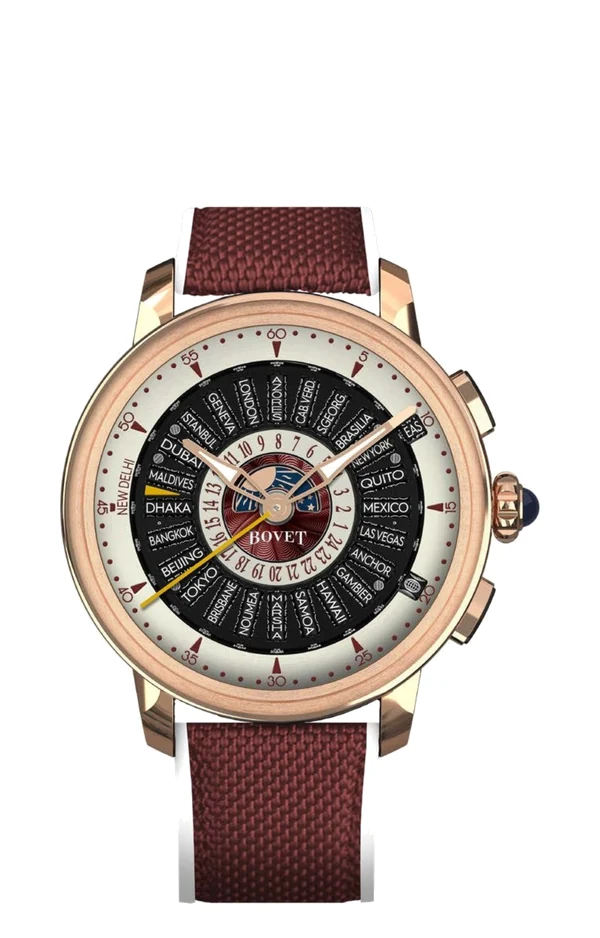 BOVET Récital 30 18K Red Gold Tarentelle Red Lotus Guilloché R30-0028
