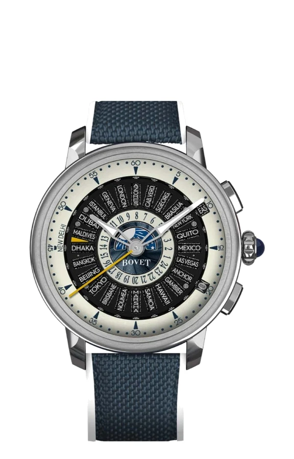 BOVET Récital 30 Titanium Hemera Blue Lotus Guilloché R30-0031